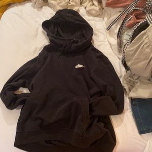 black nike hoodie